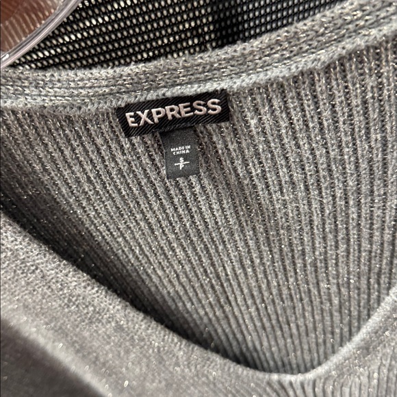 Express sparkle metallic sweater S // 110542 - Picture 2 of 2